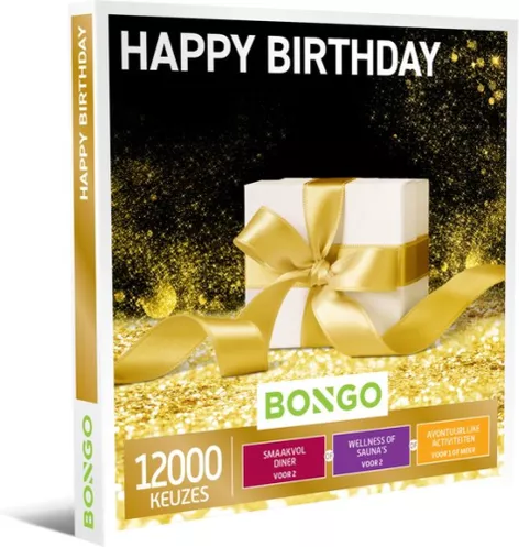 Bongo Bon België - Happy Birthday Cadeaubon