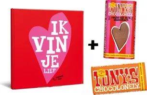 Tony's Chocolonely Geschenkdoos Ik vind je Lief!